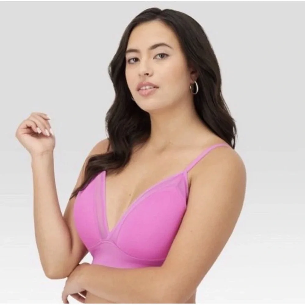 Maidenform Women's‎ Mesh Trim Triangle Bralette​